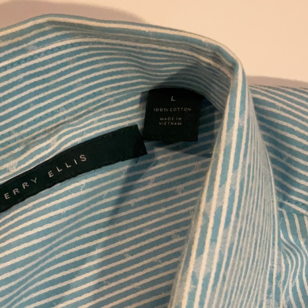 Perry Ellis button down size L shirt - Picture 4 of 7